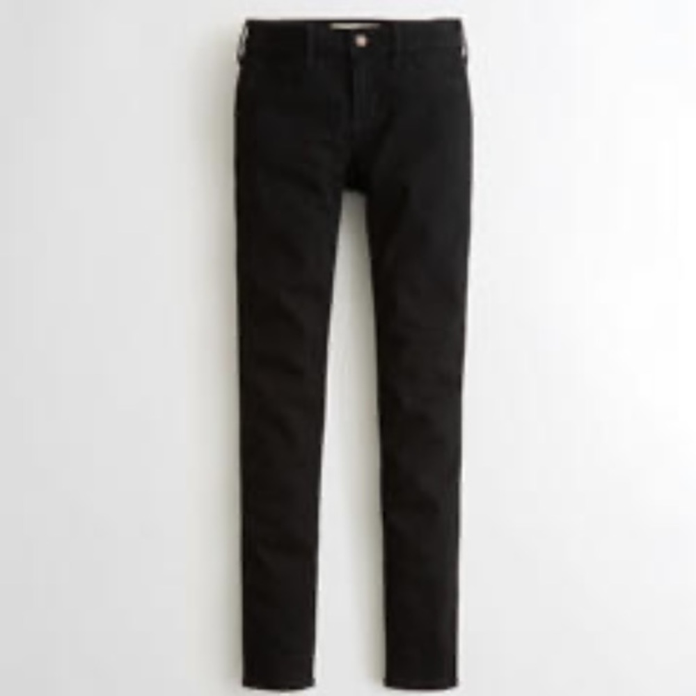 Low rise skinny jeans